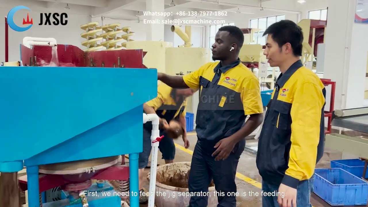 Why can the jig machine effectively sort manganese ore?
