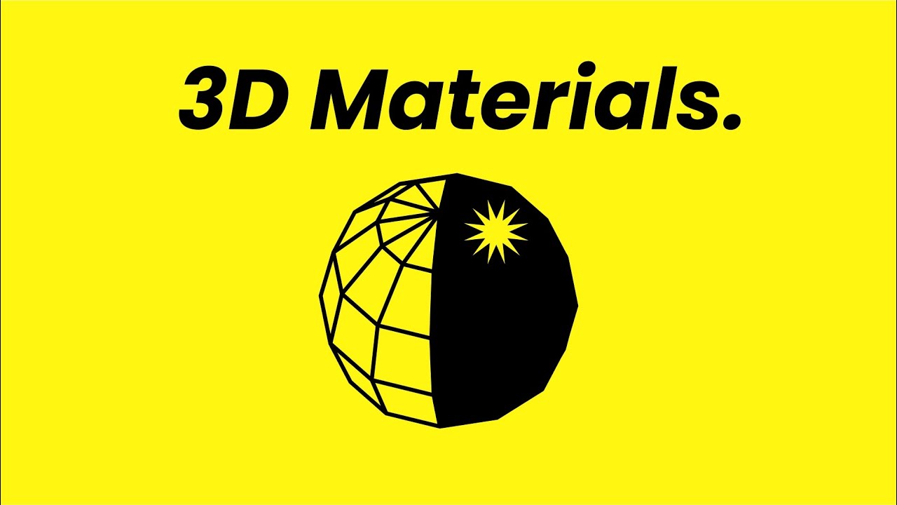 Все концепции 3D-материалов объяснены в 3D.