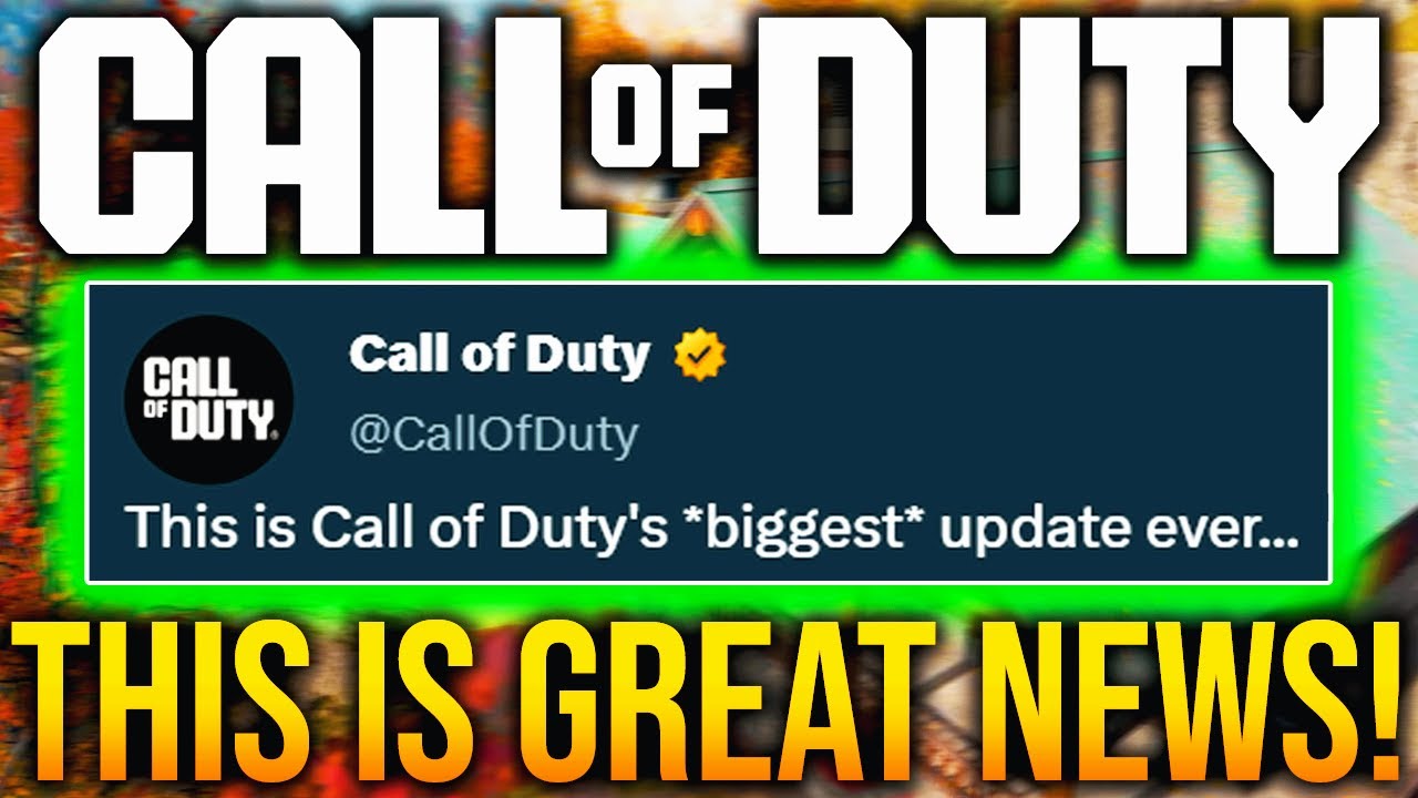 Call Of Duty Just Revealed A MAJOR SURPRISE...