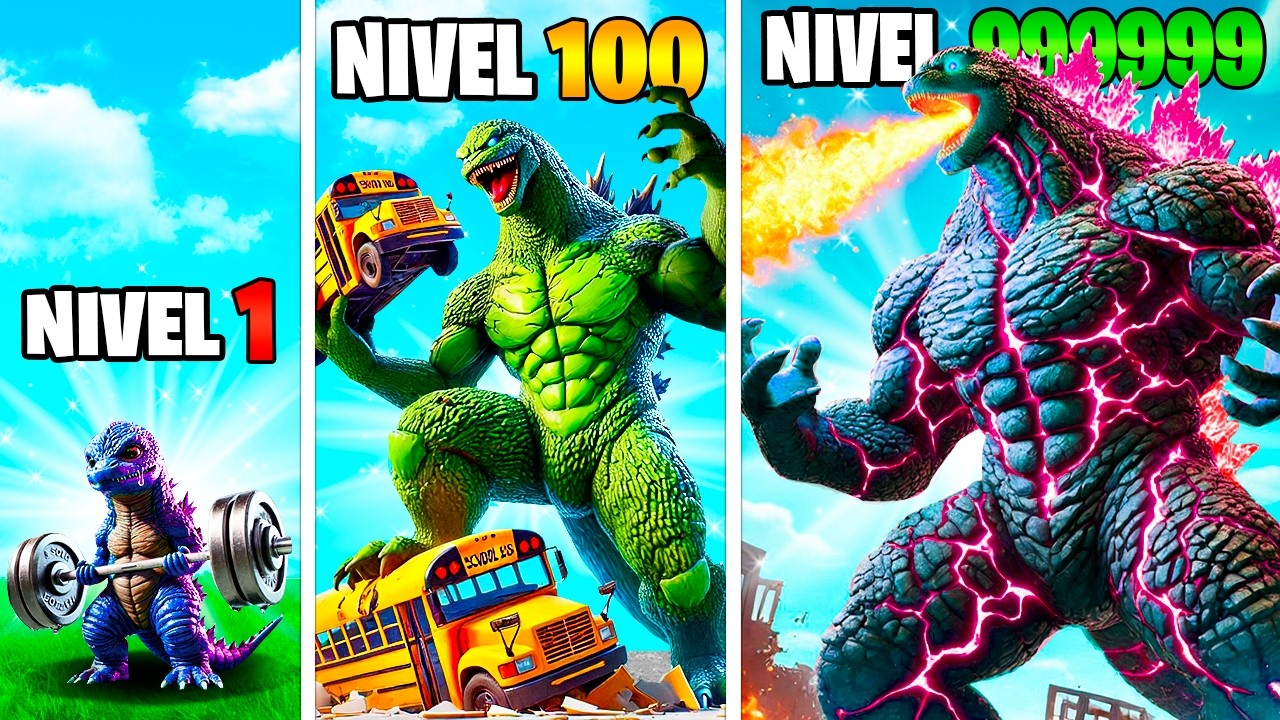 Nivel 1 a 1000 Godzilla en GTA 5
