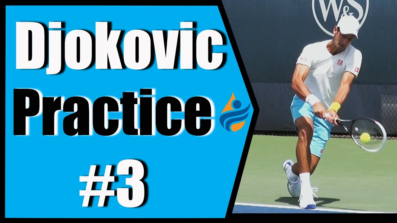 Novak Djokovic Practice Session #3 | Cincinnati 2014