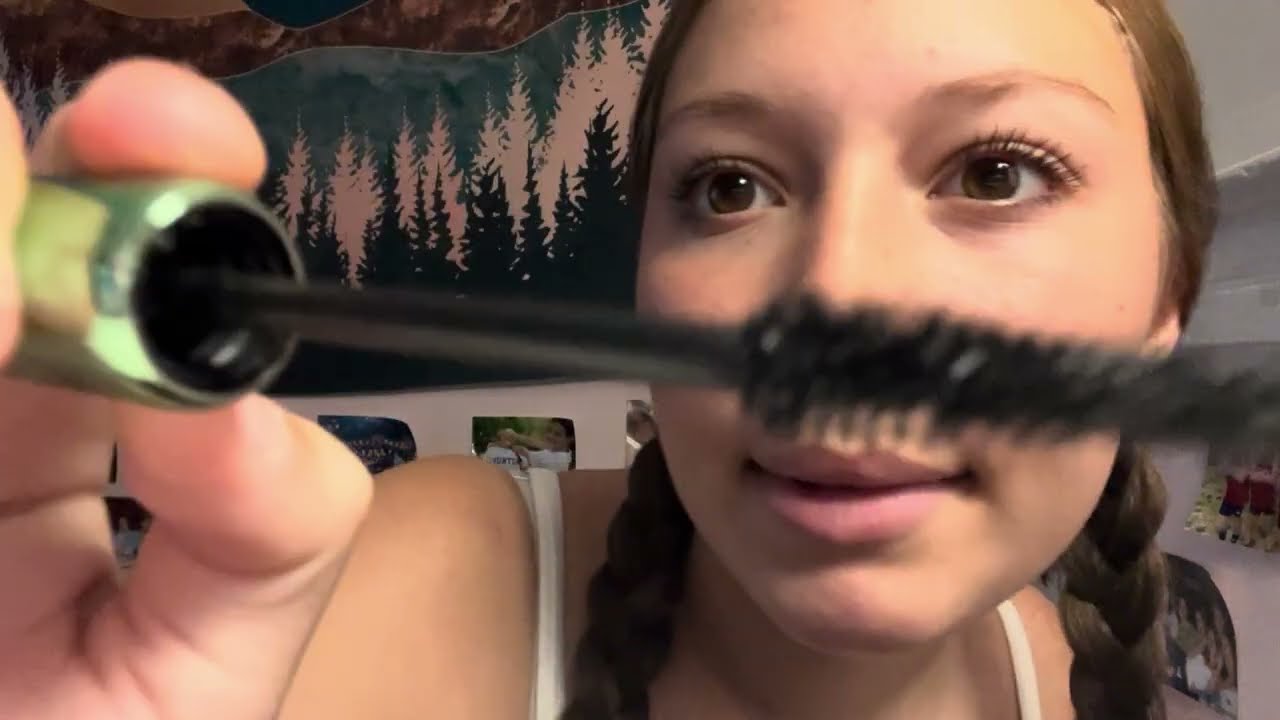 ASMR doing our makeup and customs announcement