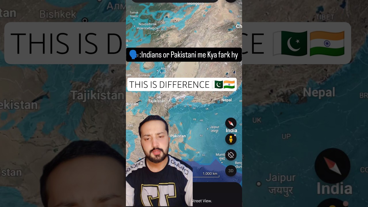 Explore Difference 🇵🇰🇮🇳 #trending #explorepakistan #pakistan #explore #exploreworld