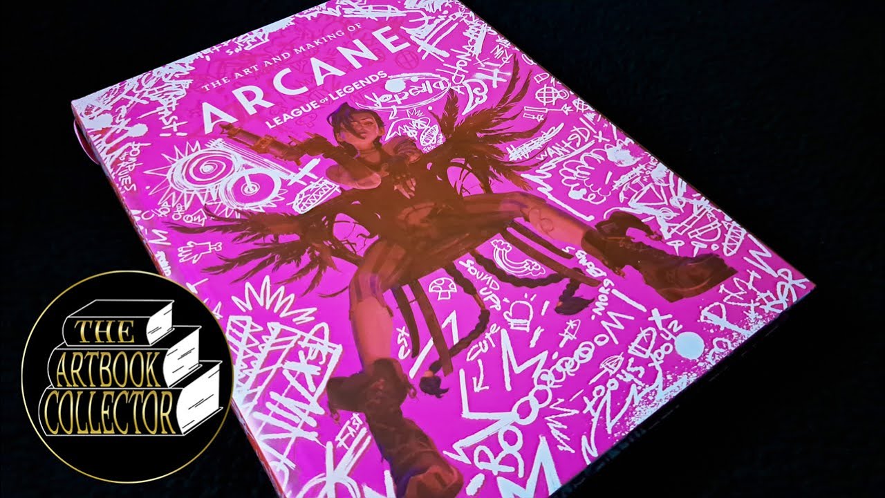 The Art and Making of Arcane - Book Flip Through
