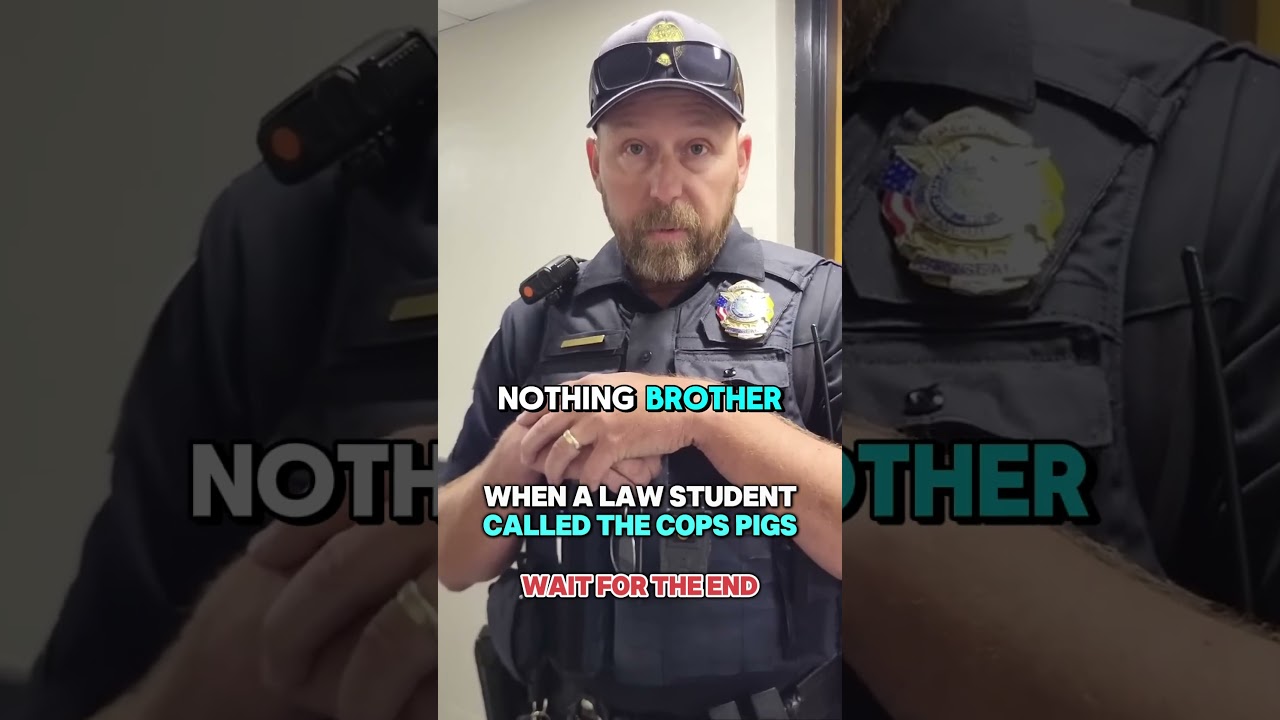 When a Law Student Called The Cops Pigs 😂🤯