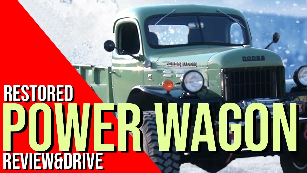 Может ли этот Dodge Power Wagon OFF-ROAD 1943 года выпуска походить на современный грузовик?