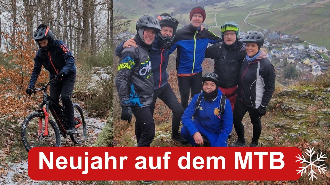 Neujahr auf dem MTB | Kalte Finger, harte Trail, gute Laune | VLOG 76