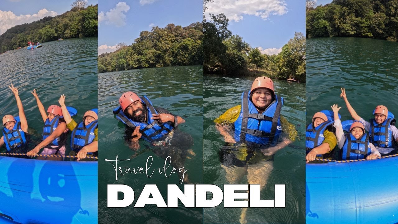 Goa to Dandeli Trip Vlog | Crazy River Rafting Adventure | Whistling Woods Stay