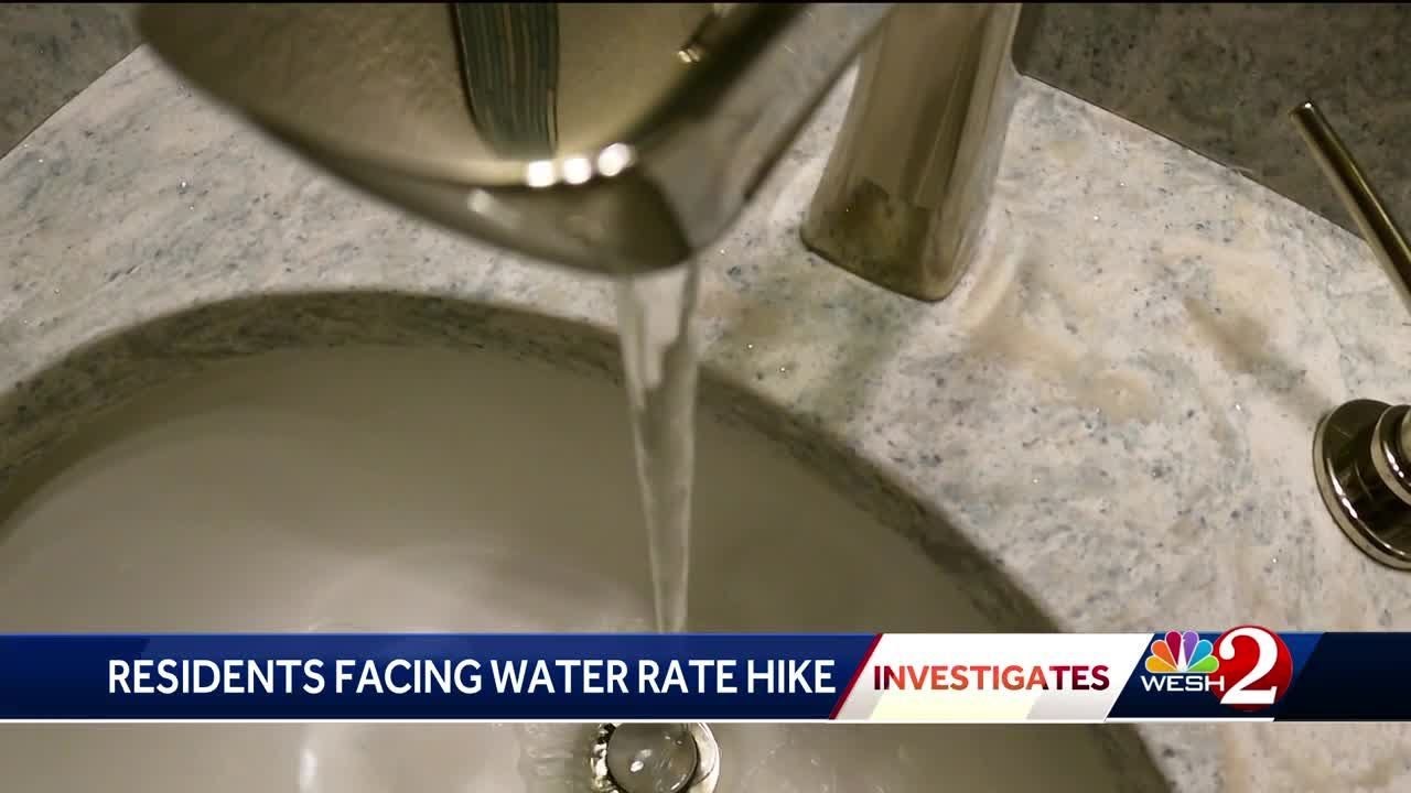 WESH 2 Investigates: Wedgefield residents could face water bill rate hike
