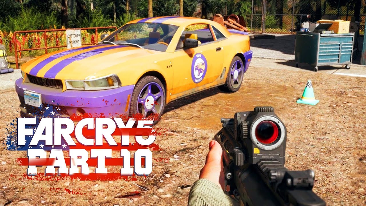 CAR CUSTOMIZATION - Far Cry 5 - Part 10 (Let's Play / Walkthrough / PS4 Pro Gameplay)