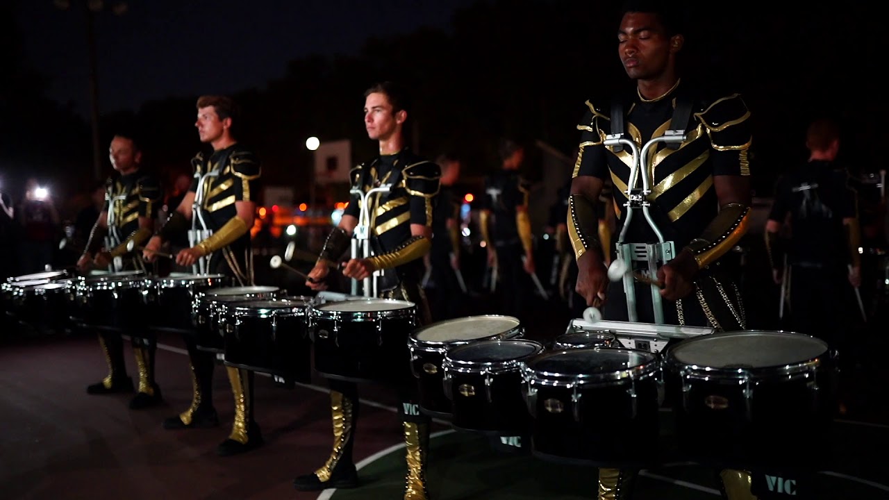 Boston Crusaders Drumline Allentown Lot DCI 2019 (60 FPS/Quality Audio)