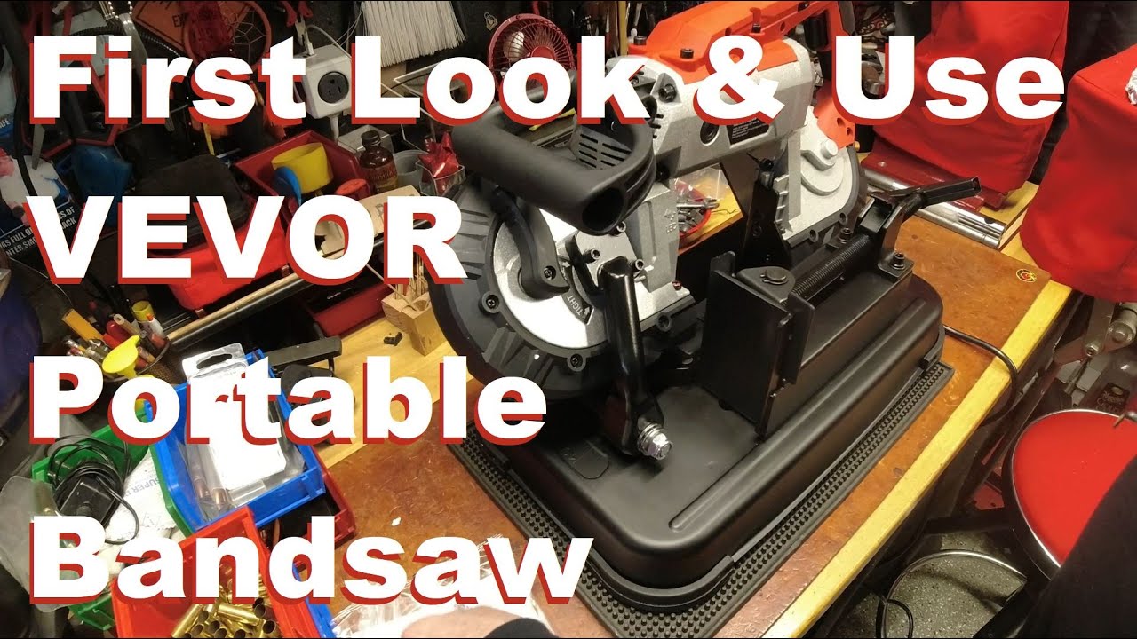 First Look & Use: VEVOR Portable Bandsaw