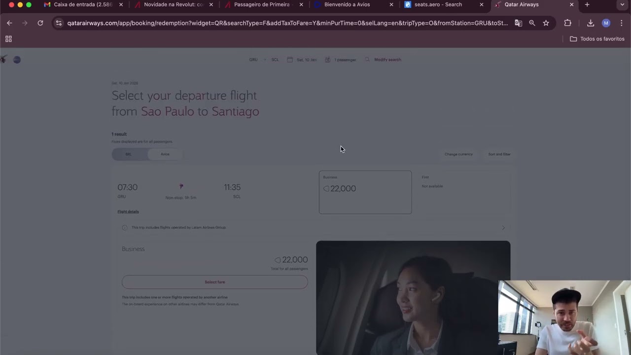 Voos da LATAM em tabela fixa - Conheça o PRIVILEGE CLUB