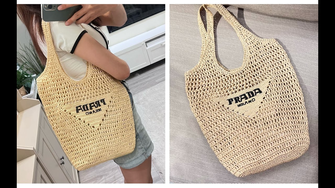[2편] 프라다st 내추럴 크로셰 토트백 [PRADA][crochet DIY]