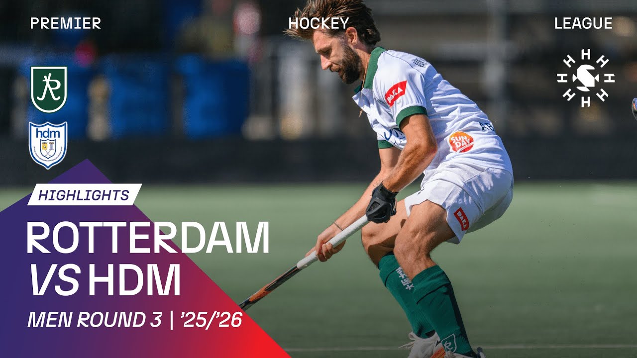 Goals flowing in Rotterdam 🌊 ROT – HDM 🏑 Tulp Hoofdklasse Men ‘25/’26 | Highlights