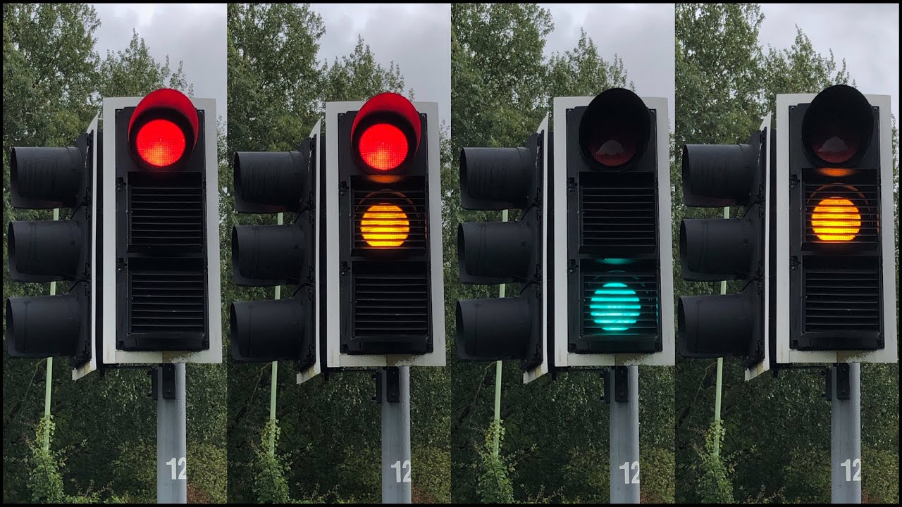 Stowmarket: Needham Road A1308 J/O A1120, PEEK TLED Traffic Lights