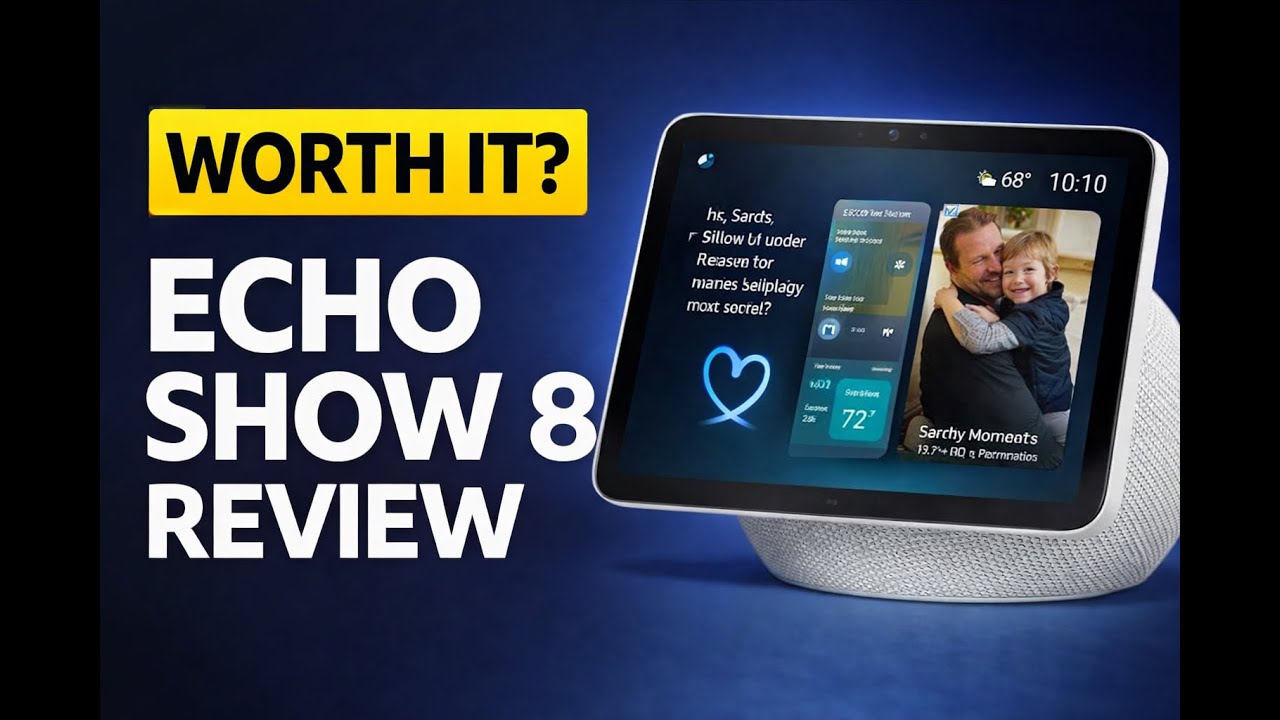 Echo Show 8 Review  Is This the Best Alexa Smart Display for Home