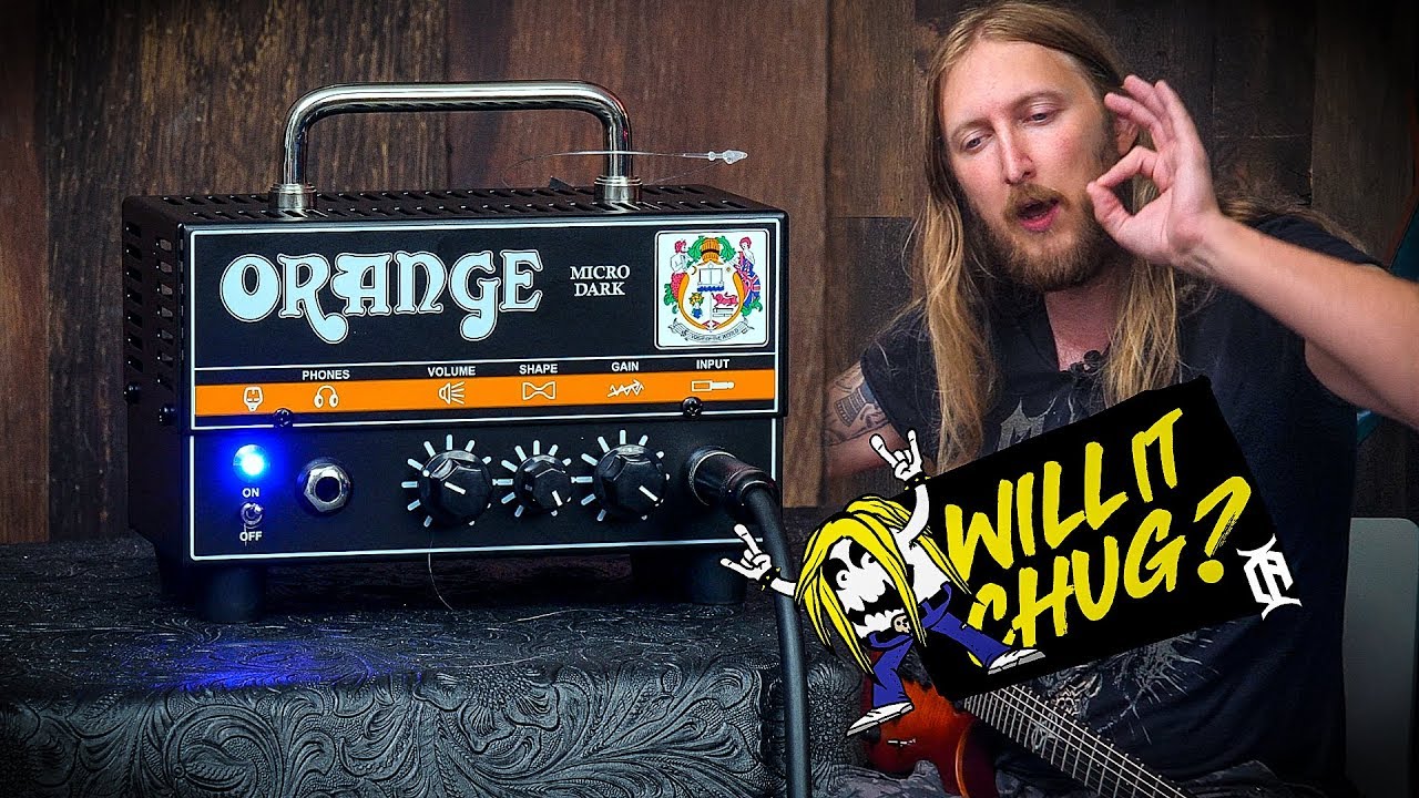 WILL IT CHUG? - Orange Micro Dark