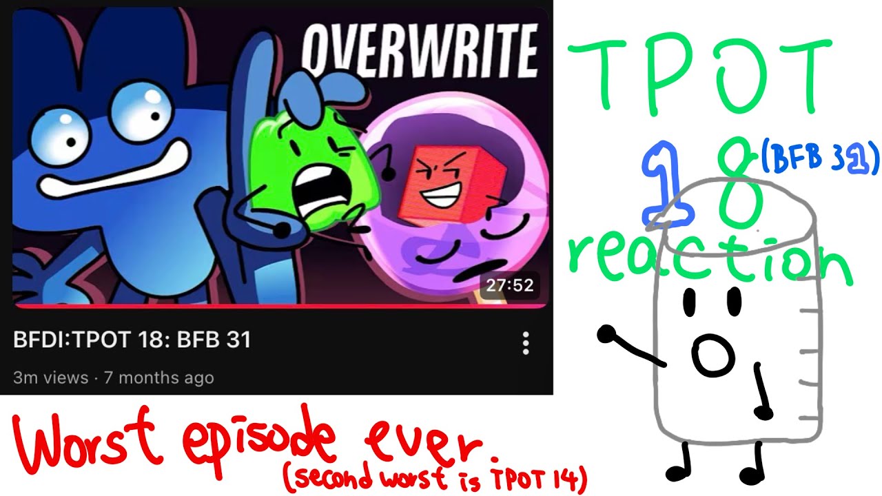 What Even Is This Challenge... - Reacting to  ̶T̶P̶O̶T̶ ̶1̶8̶ ̶ BFB 31