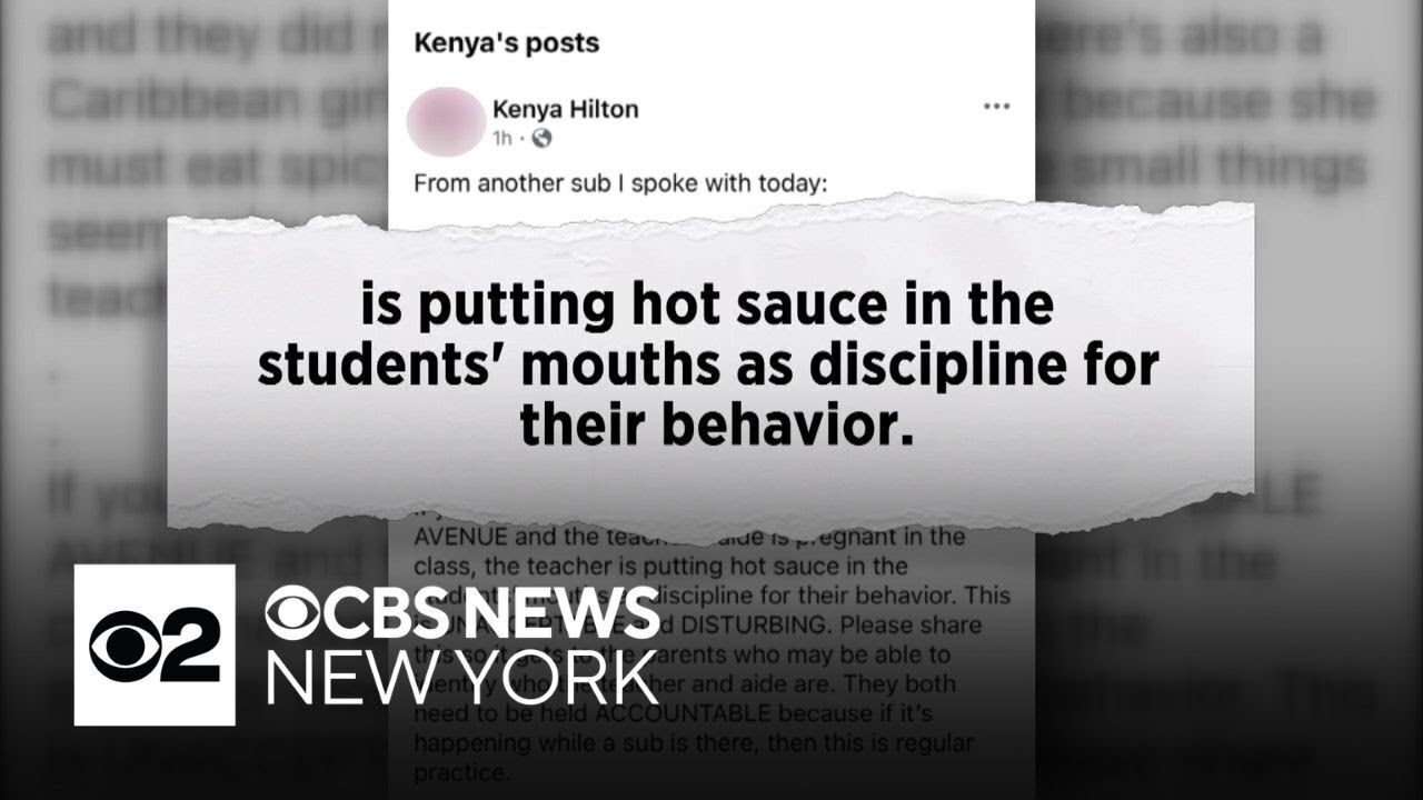 N.J. mother speaks out after her child was allegedly given hot sauce as discipline by teacher