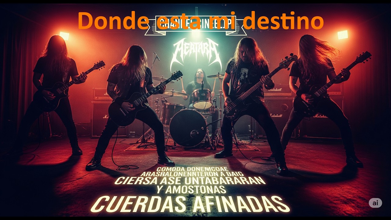 Donde esta mi destino (Metal) - Cuerdas Afinadas