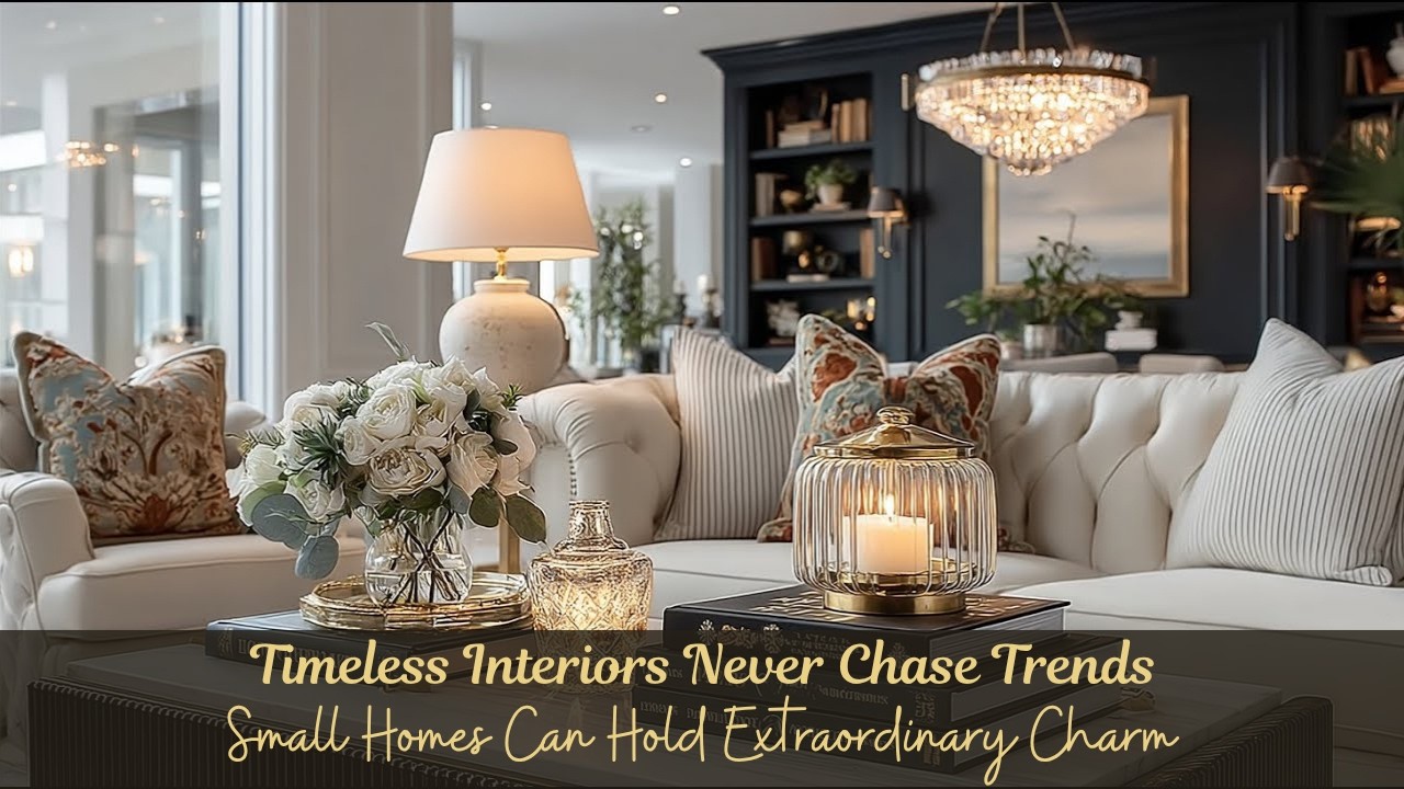 2026 Timeless Luxury Interior Trends: Cozy Elegance Ideas for Small Space Homes with Big Charm