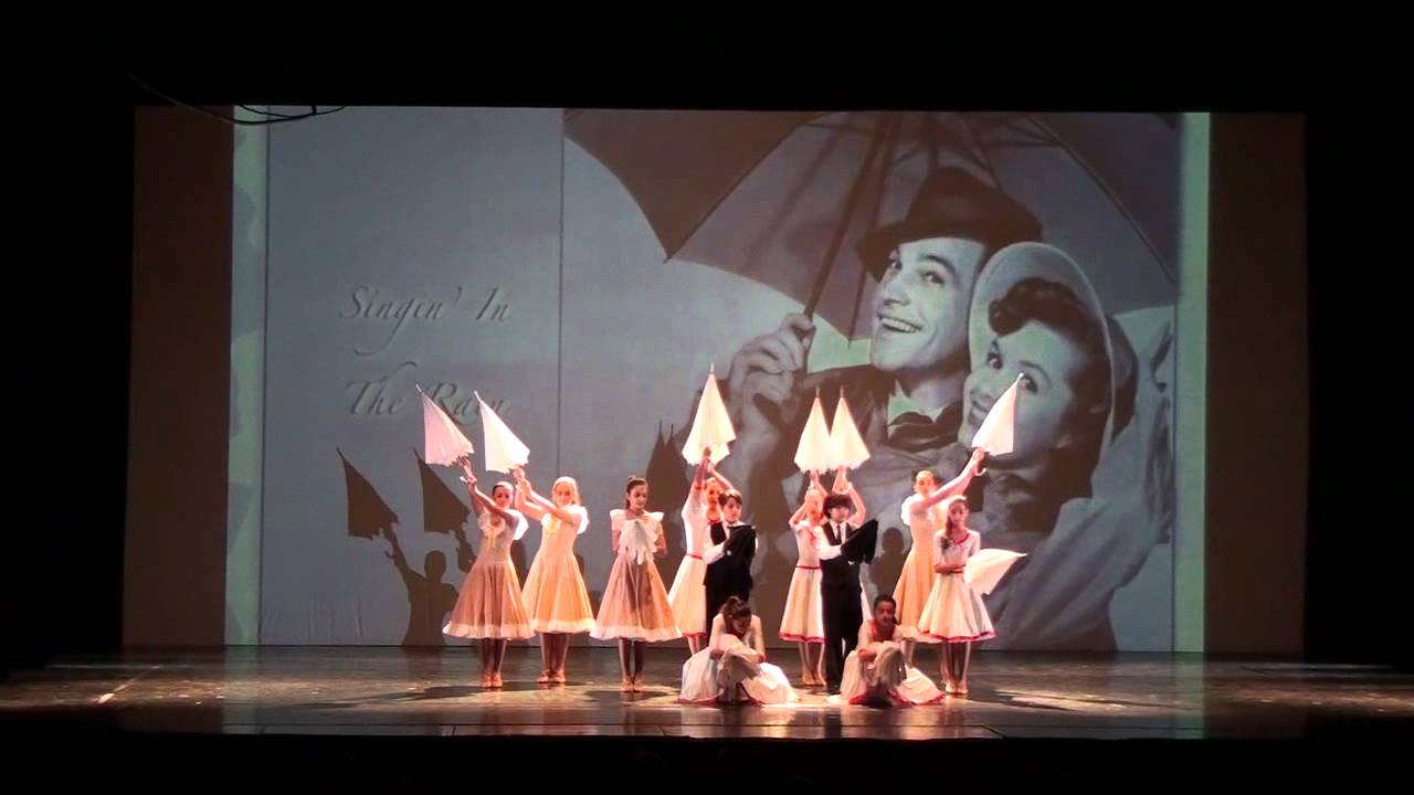 Saggio di danza 2012 , singing in the rain