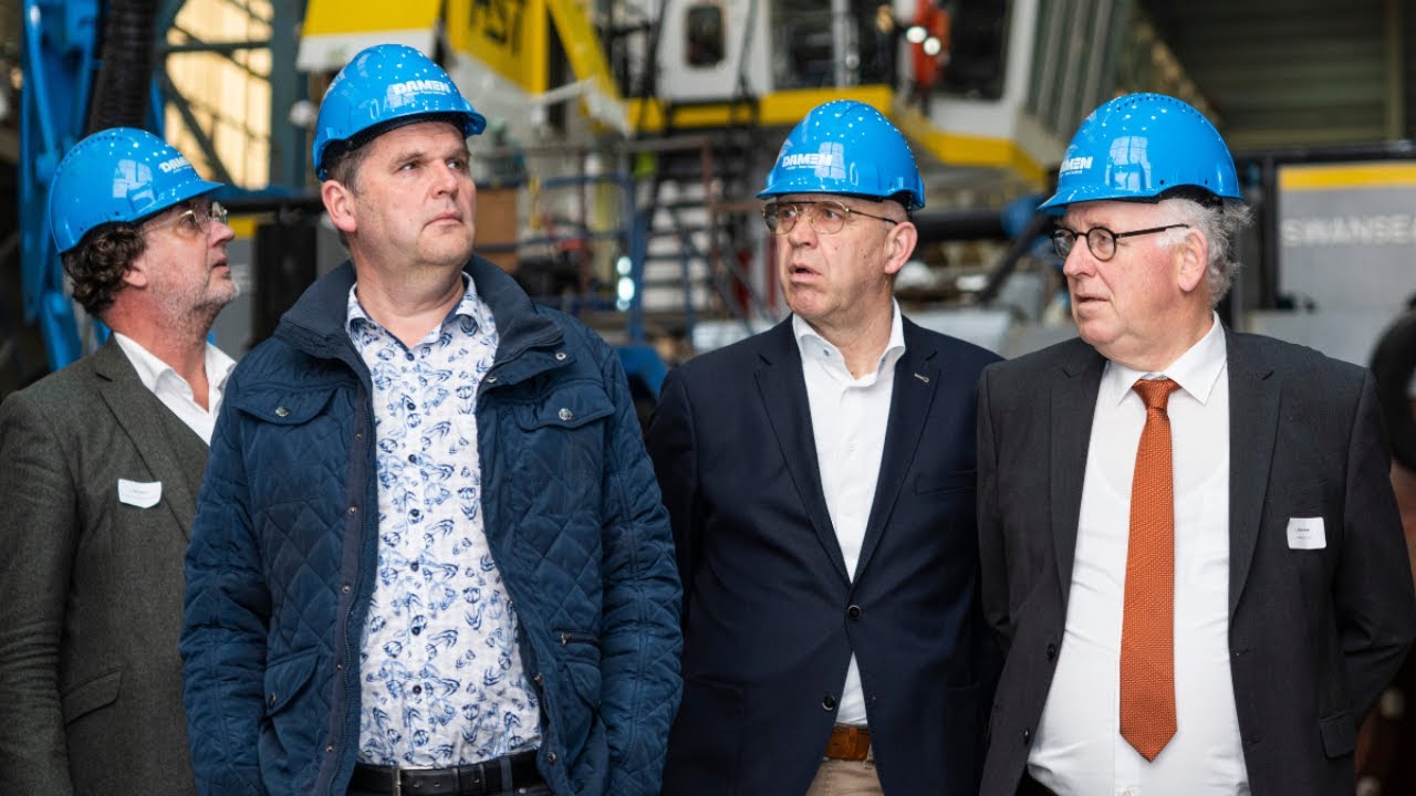 Aftermovie - SGP ondernemersplatform bijeenkomst bij Damen shipyard