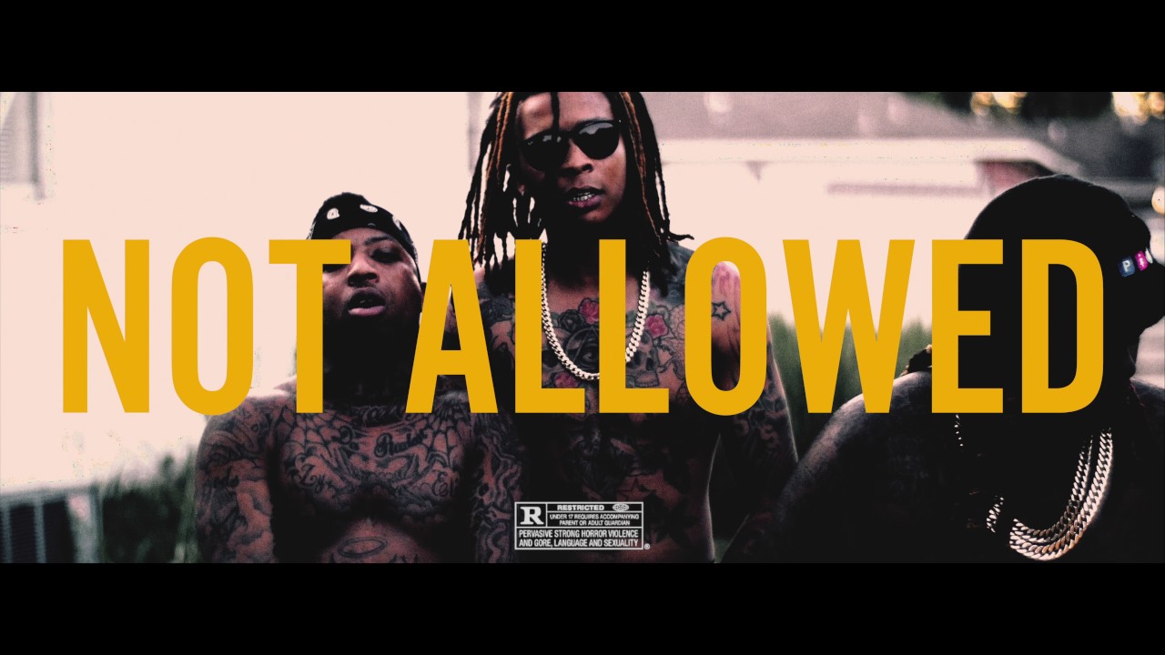 Yung Me x Lil Tank x Kxng Heem x Milli Montana -  Not Allowed [Directed By Pilot industries]