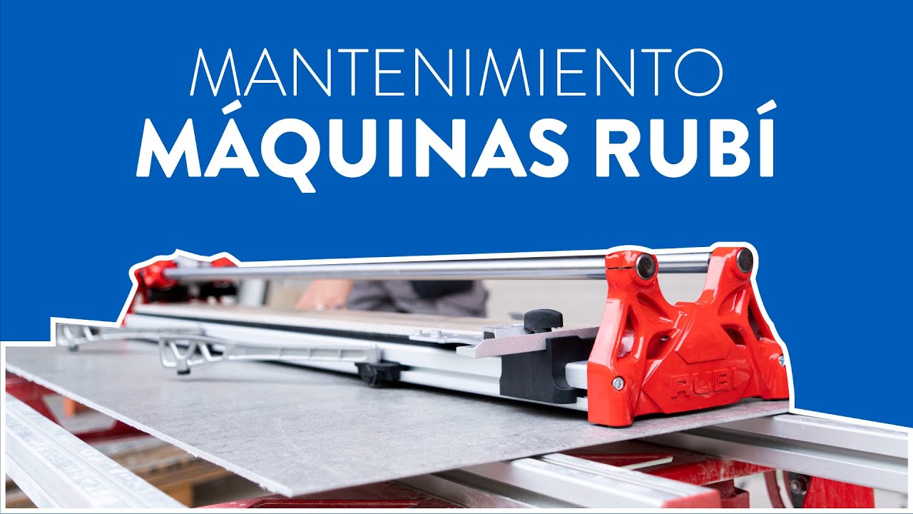 CORONA | ¿Cómo hacer mantenimiento a máquinas RUBI?