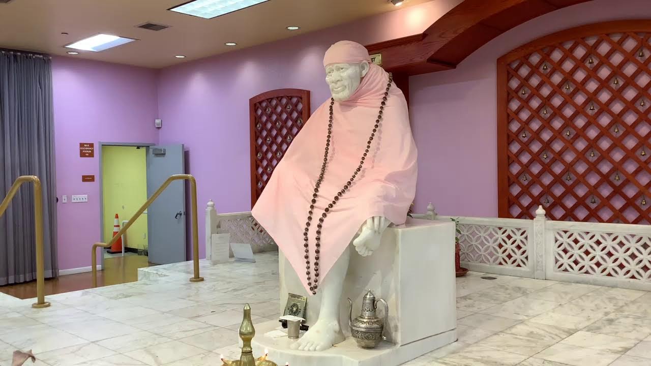 Shirdi Sai Parivaar Milpitas, California, USA - Main Hall Live Darshan