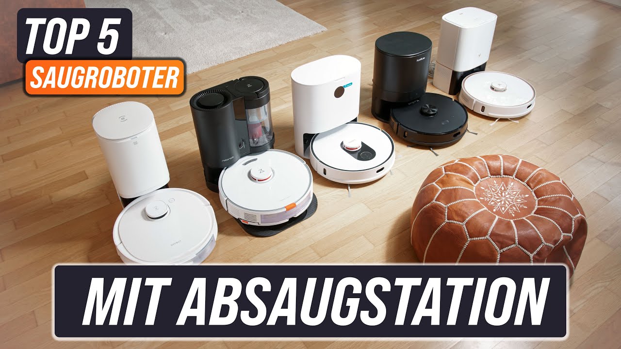SAUGROBOTER mit ABSAUGSTATION im Test & Vergleich 2021 - Die 6 besten Reinigungsstationen