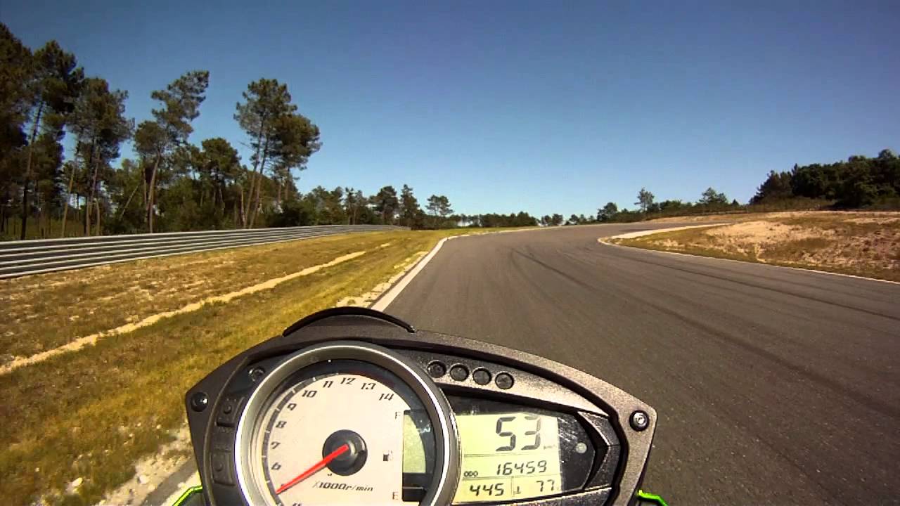 Circuit de Haute Saintonge - La Genetouze - Z750 On Board 17/06/12 - Debutant Session #4