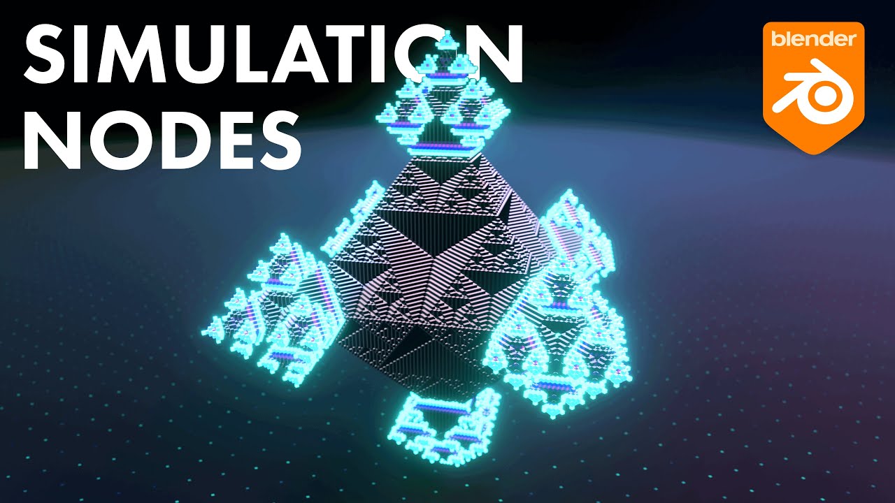 Fractal Animation using Simulation Nodes - Blender Tutorial
