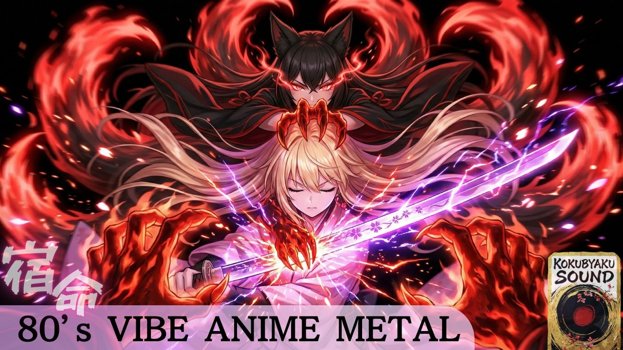 【和風戦闘BGM】Foxfire Overdrive｜Shamisen Rock（80’s Heavy Metal）