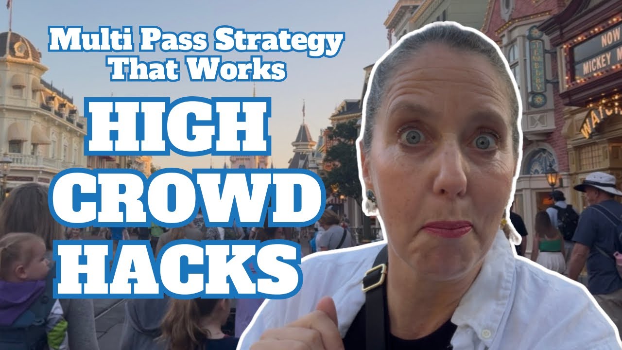 Magic Kingdom 🏰⚡️Lightning Lane Strategy You MUST Know (High Crowd Survival Guide!)