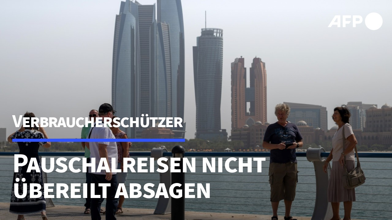 Pauschalreisen: Wegen Iran-Kriegs nicht übereilt zurücktreten | AFP
