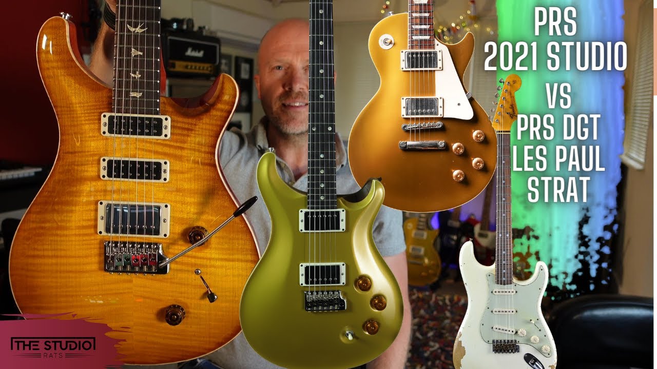 PRS 2021 Studio против Strat, Les Paul, PRS DGT