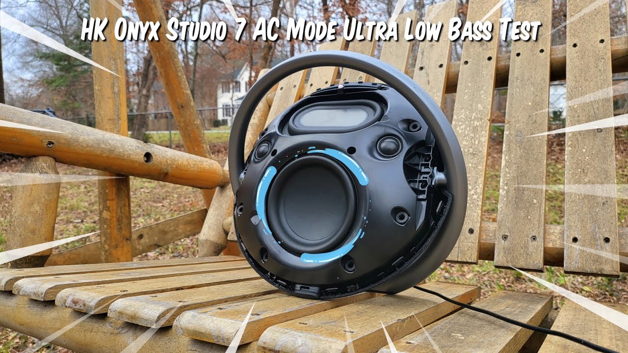 Harman Kardon Onyx Studio 7 AC Mode Ultra Low Bass Test!!!(Woofer Cooker)