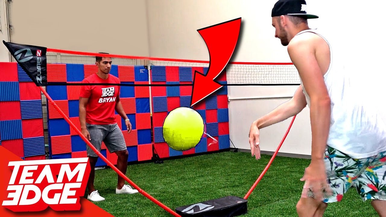 INVERTED Balloon Volleyball Challenge!!