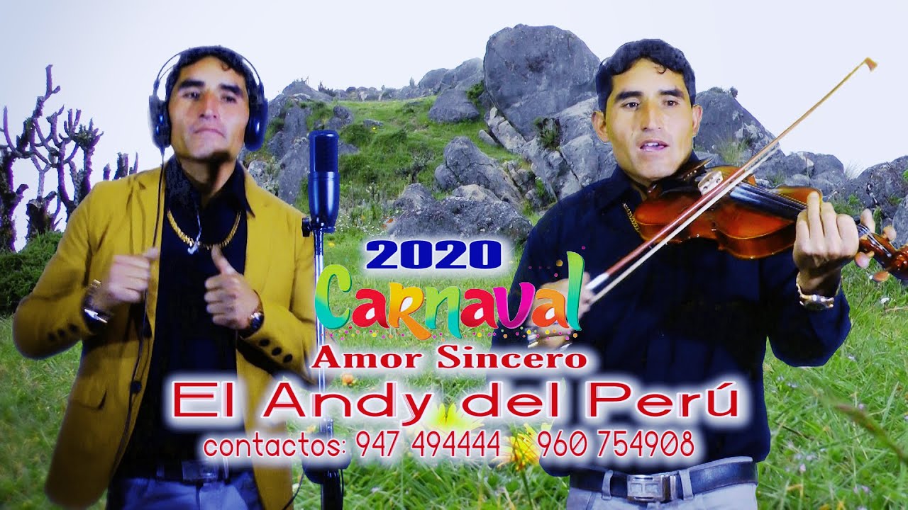 EL ANDY DEL PER&Uacute; (Amor sincero )  Audio y video Promocional Oficial