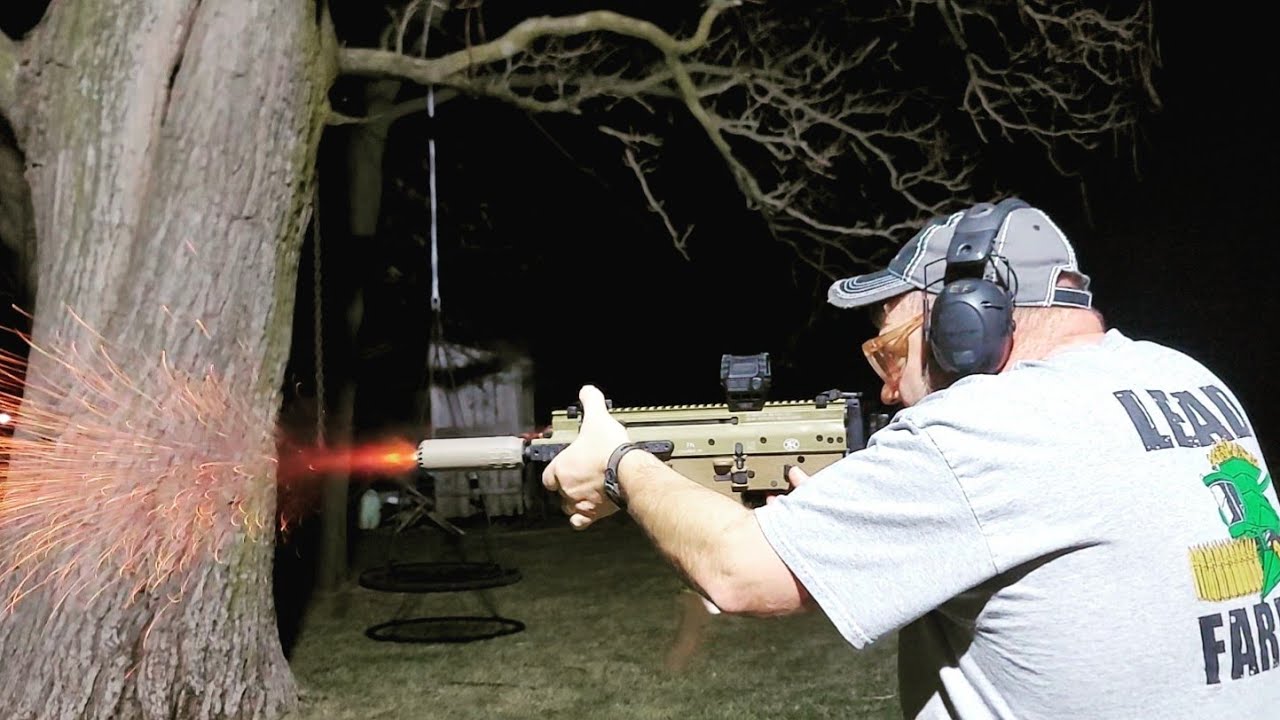 FN SCAR 15P 5.56. ПОДАВЛЕНО!