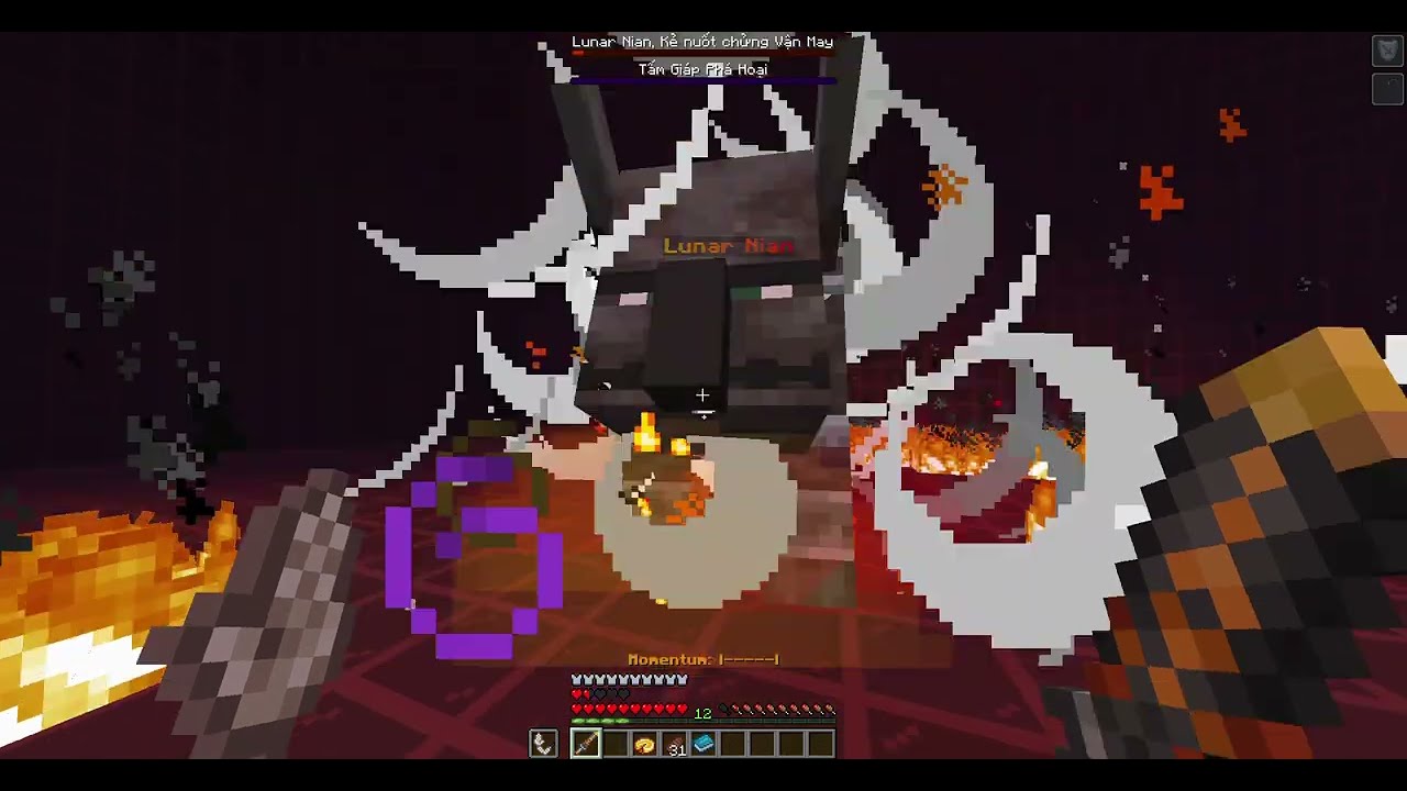 Lunar Nian (custom minecraft boss)