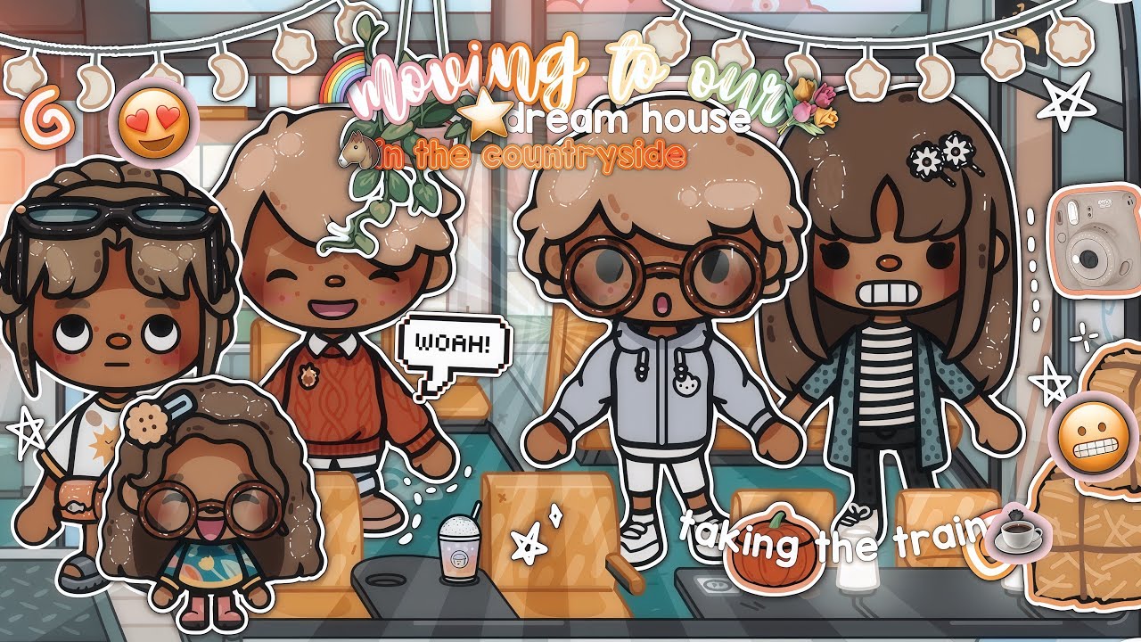 ⤷‧ 🚚 MOVING To Our DREAM HOUSE In The Countryside! 😬//Toca Roleplay