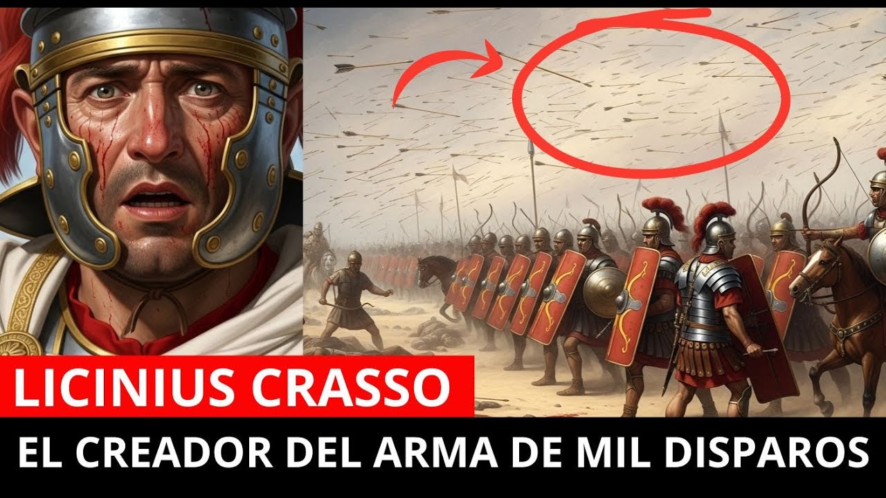 La verdadera historia de ROMA &mdash; C&oacute;mo fue usada la m&aacute;quina m&aacute;s SANGRIENTA (Batalla de Carras 53 a.C.)