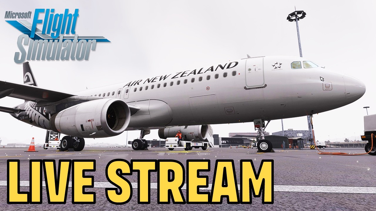 Microsoft Flight Simulator 2024  - Air New Zealand Trip