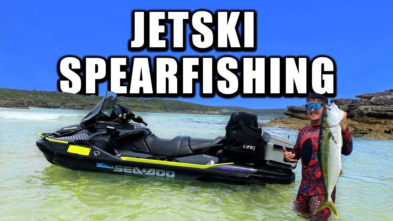 How To Spearfish With A Sea-Doo: Catching Kingfish Made Easy! | Wet Mammal