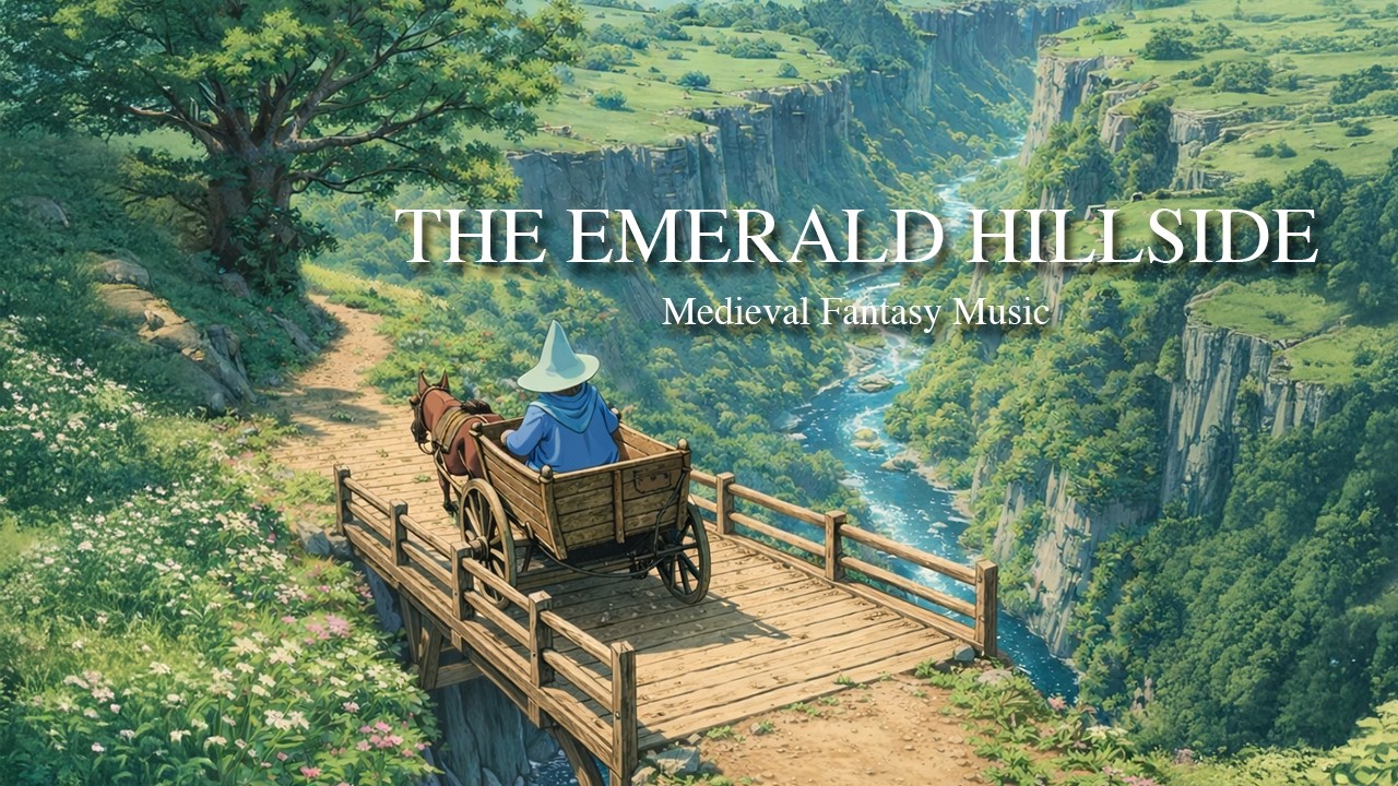 The Emerald Hillside | Medieval Fantasy Music for Relaxation & Focus