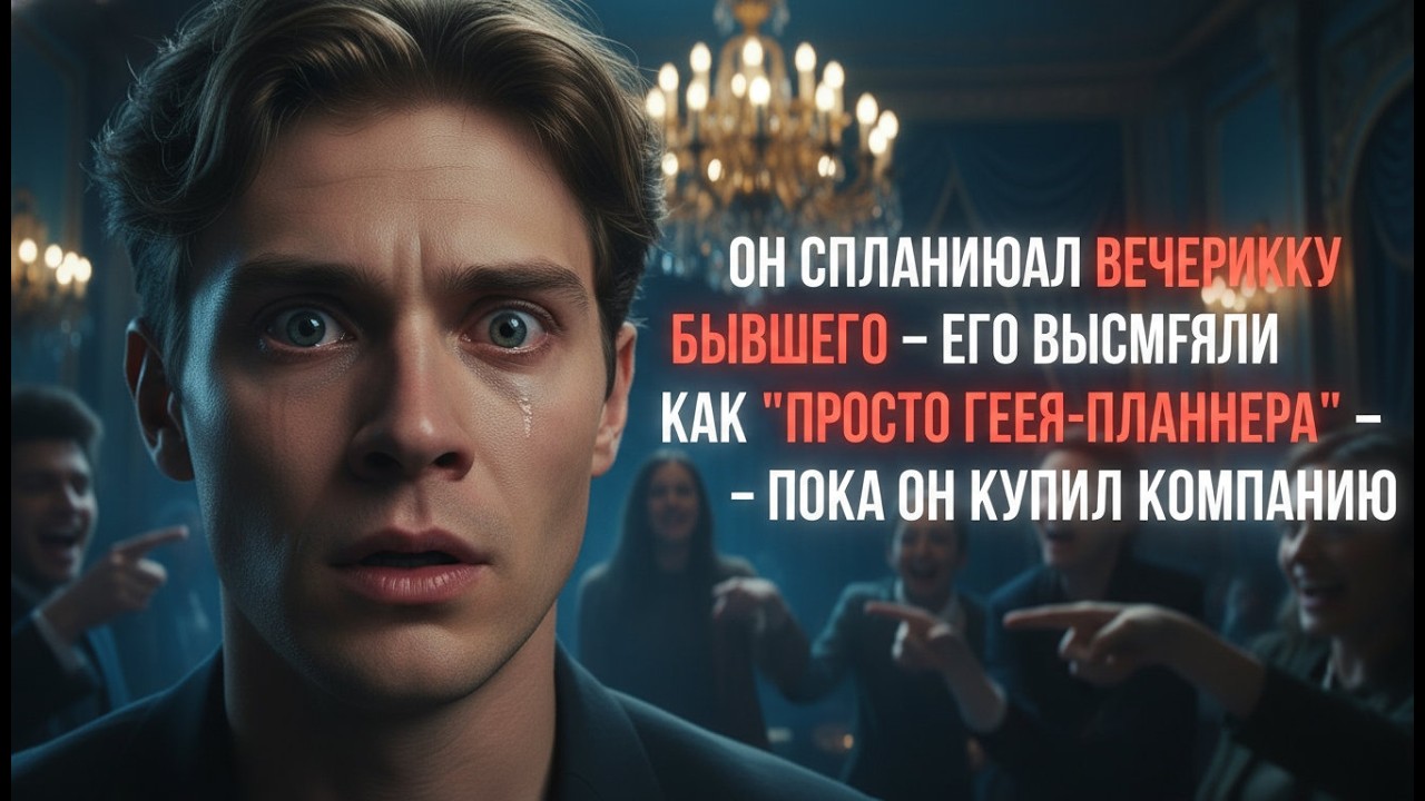 ОН ОРГАНИЗОВАЛ ВЕЧЕРИНКУ БЫВШЕГО — ЕГО ОСМЕЯЛИ КАК 'ПРОСТО ГЕЯ-ОРГАНИЗАТОРА'
