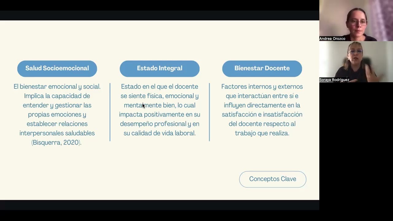¿ Cómo nos cuidamos?  Salud Socioemocional del profesional docente